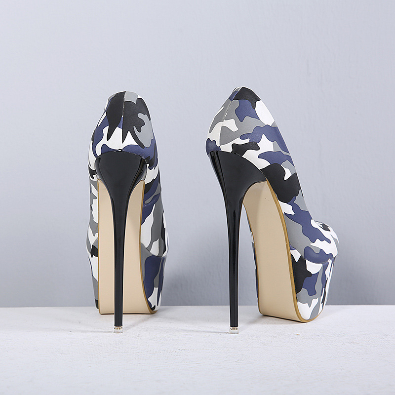 camouflage stilettos