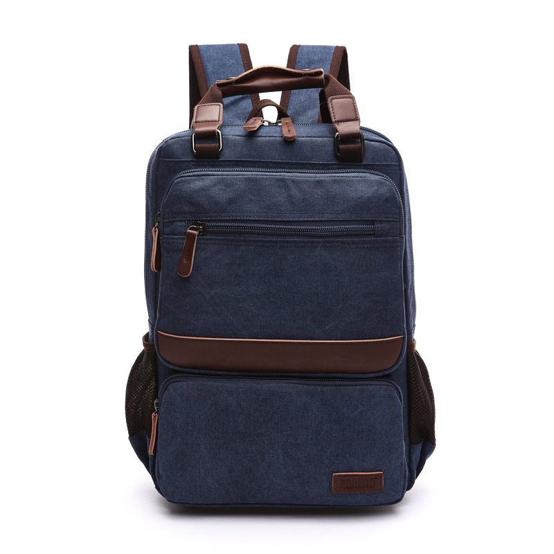 Canvas Soft Durable Men Backpack Bag