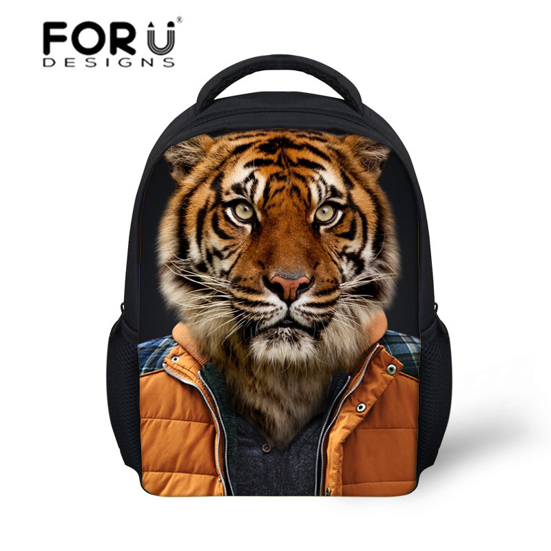 Personality 3d Animal Pattern Backpack