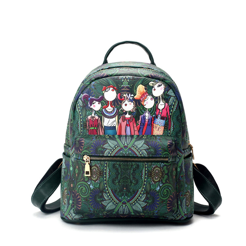 Personalized Printing Pu Backpack