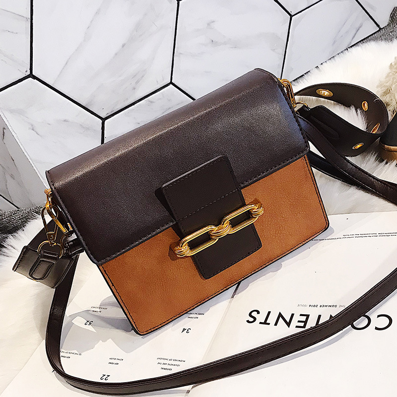 Color Block Creative Cute House Crossbody Bag