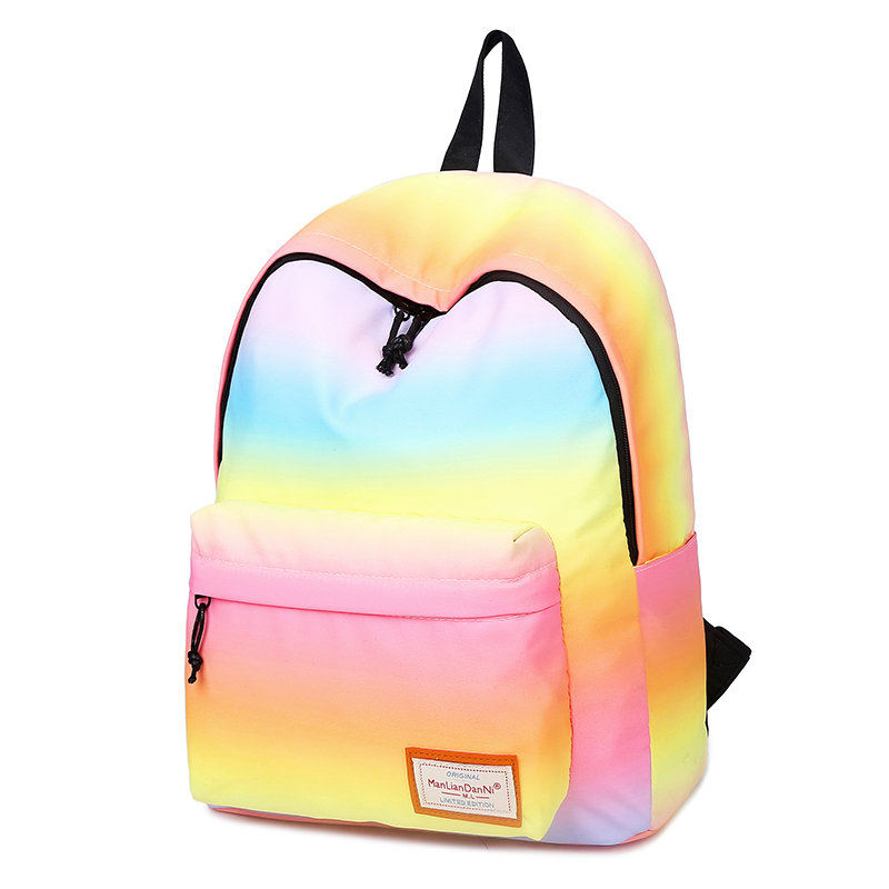 Trendy Gradient Colour Multi-purpose Unisex Backpack