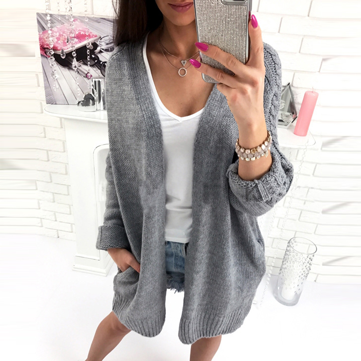 Womens oversized cocoon cardigan clearance
