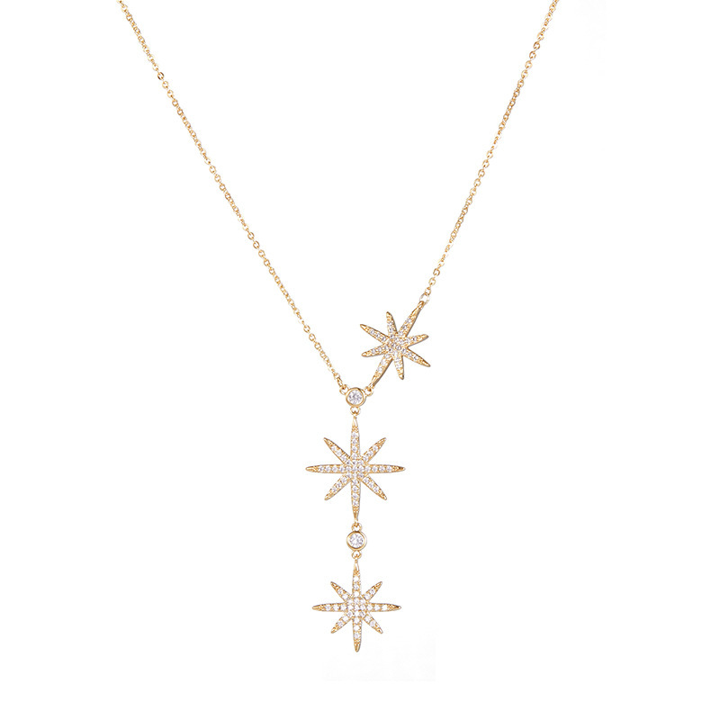 Octagonal Star Necklace