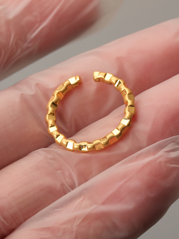 Original Simple Casual Solid Color Ring