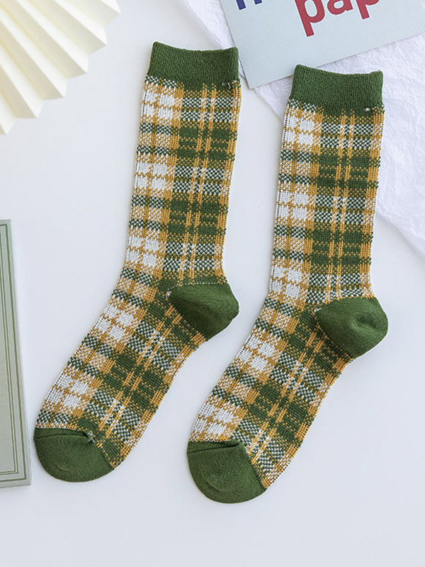 Style D Original Stylish 15 Colors Knitting Socks