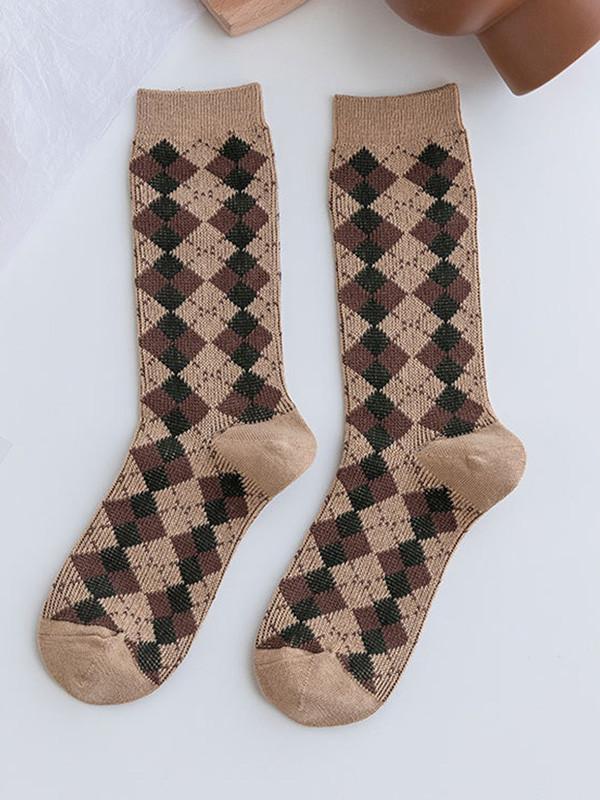 Style F Original Stylish 15 Colors Knitting Socks
