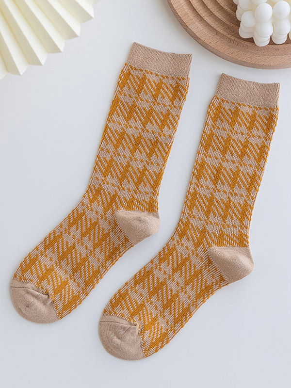 Style O Original Stylish 15 Colors Knitting Socks