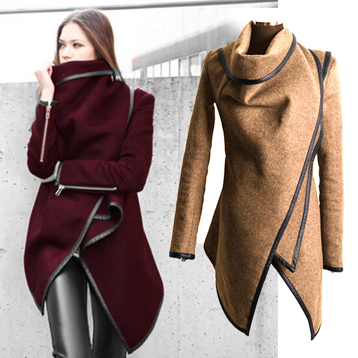 Stylish Women's Long Sleeve Warm Thickening Casual Jacket Coat Overcoat