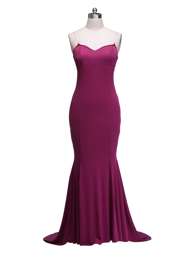Women's Sexy Full Length Sleeveless Off-shoulder Fishtail Formal Evening Dresses Party Gown