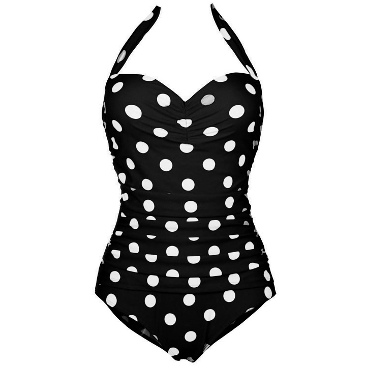 Polka Dot One Piece Bikini Beachwear