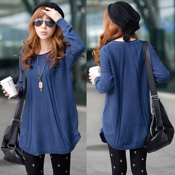 Women's Loose Knit Pullover Sweater