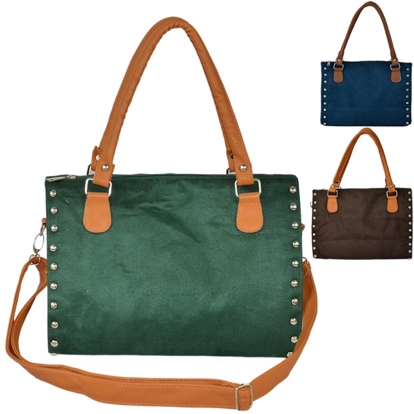 Women's Pu Leather Skin Nail Shoulder Bag/ Handbag