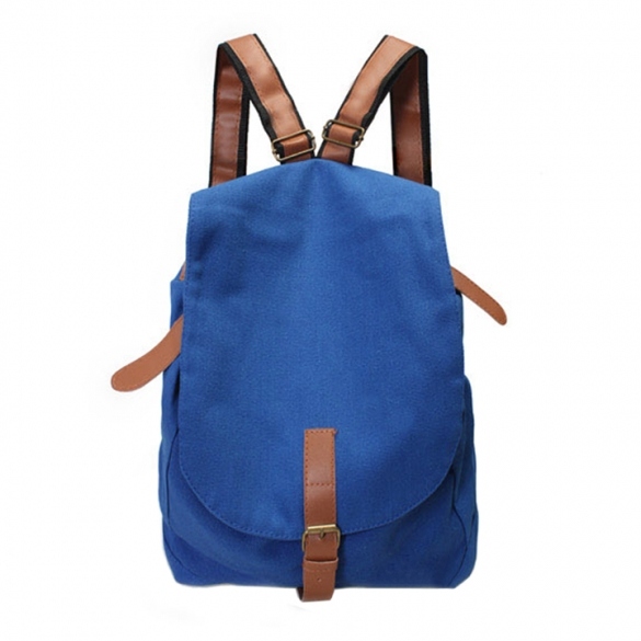 Women Fashion Vintage Canvas Satchel Rucksack Travel Schoolbag Bookbag Backpack