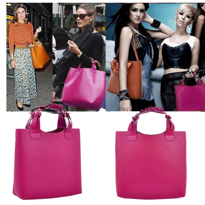 New Women Handbag Shoulder Bags Tote Purse PU Leather Women Messenger Bag