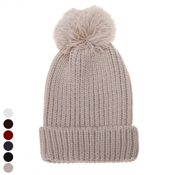 Stylish Women's Fashion Knit Winter Warm Cap Beanie Hat