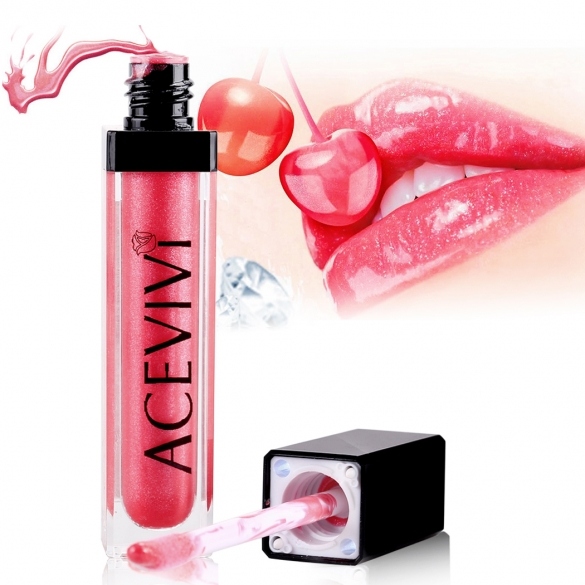 Acevivi Fashion Sexy Women Makeup Cosmetic Long Lasting Bright Color Lipstick Lip Gloss Lip Pen 5 Colors