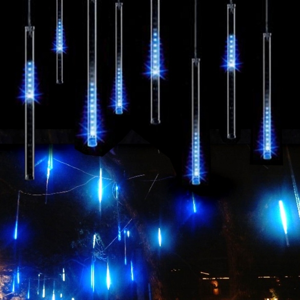 50cm Meteor Shower Rain Tubes Led Light For Festival Wedding Garden Decoration