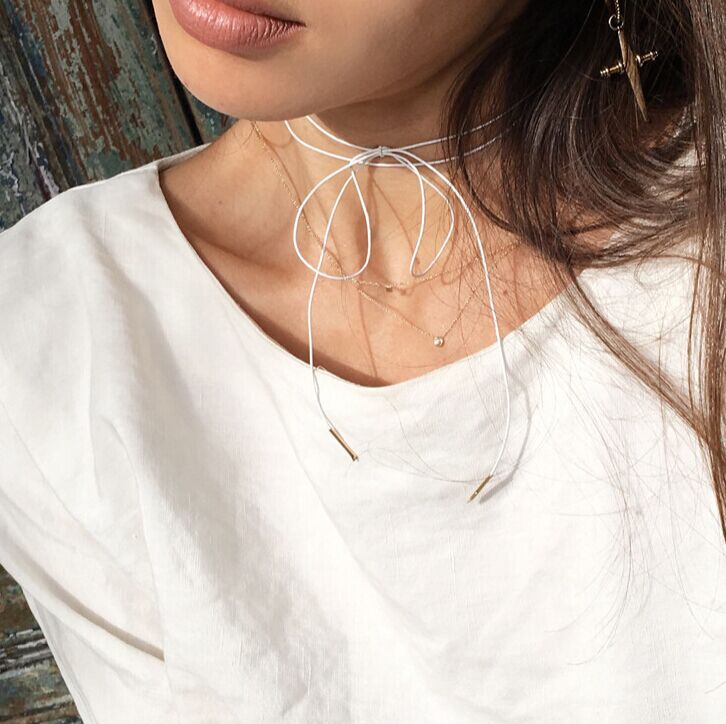 thin string choker