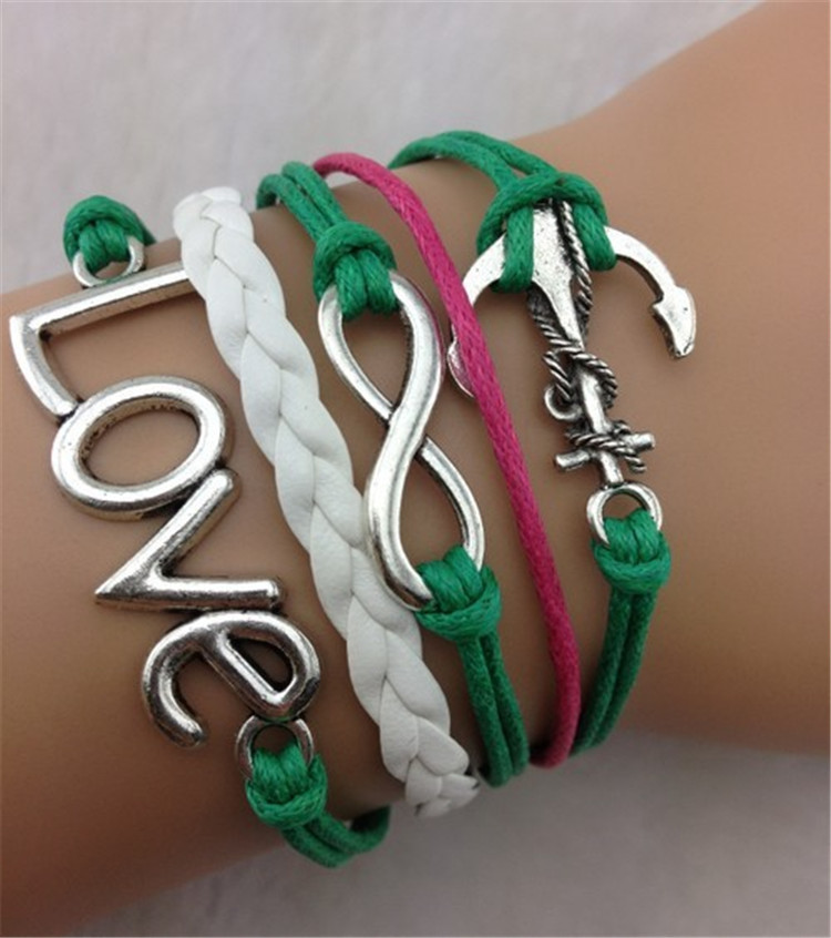 Love Anchor Fashion Bracelet