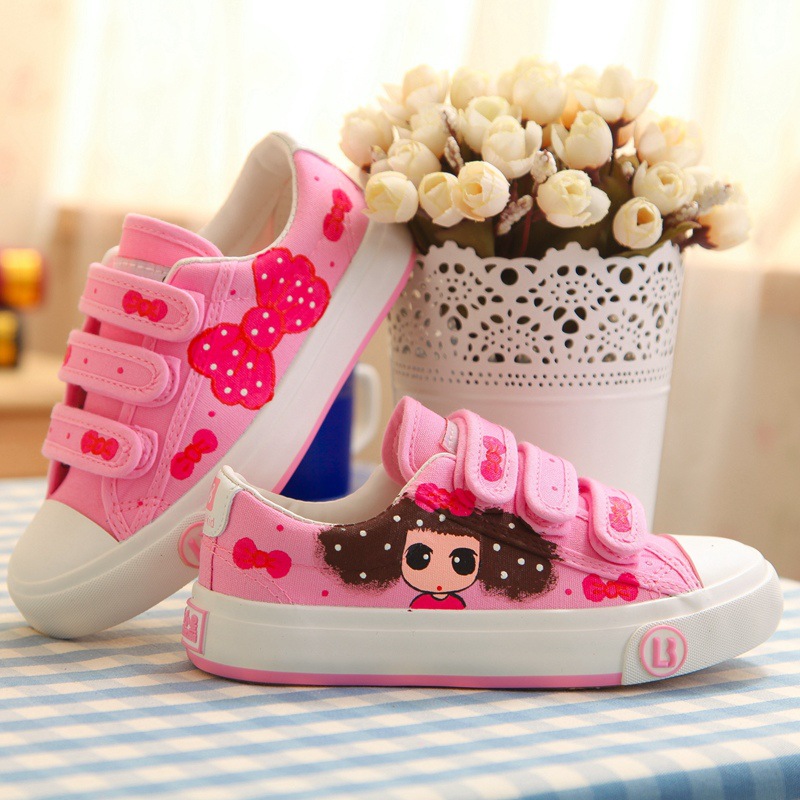 Cute velcro shoes store