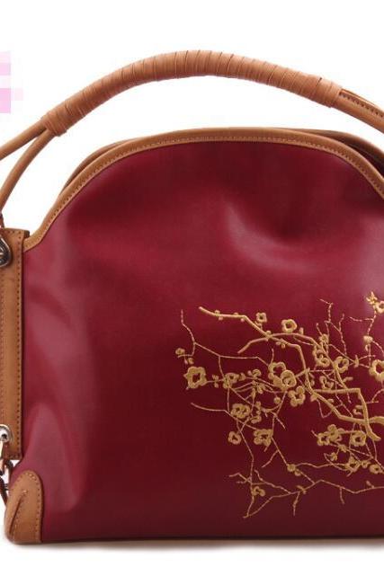 Chinese Style Embroidery Women's Tote Bag