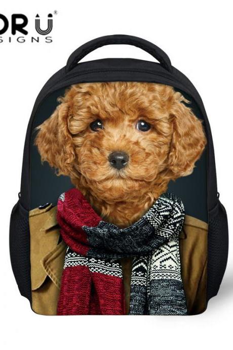 Personality 3D Animal Pattern Backpack