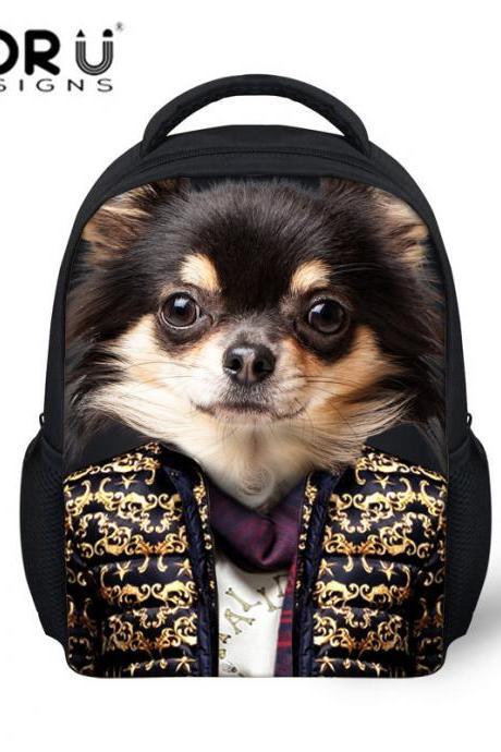Personality 3d Animal Pattern Backpack