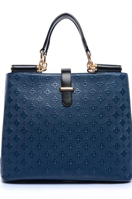 All Match Ling Plaid Embossing Satchel