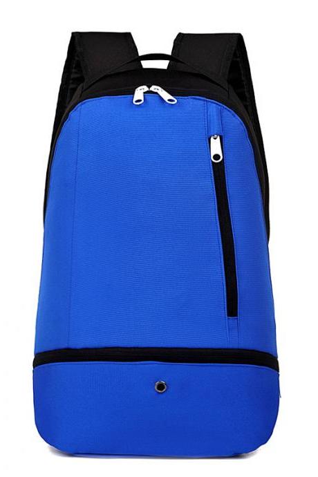 Contrast Color Simple Design Travel Backpack