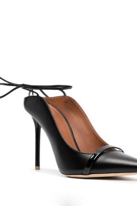 Women's Shoes With Pointed Head, Shallow Mouth And Thin Heel