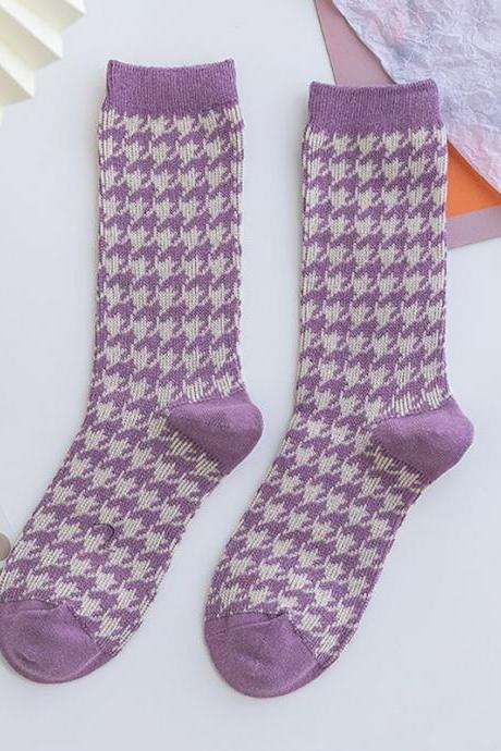Style B Original Stylish 15 Colors Knitting Socks
