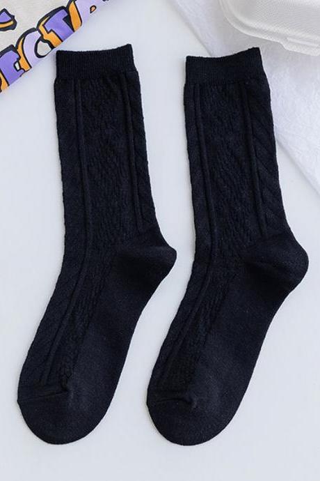 Style L Original Stylish 15 Colors Knitting Socks