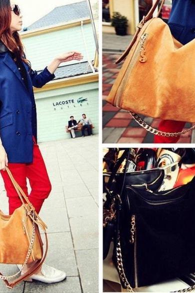Fashion Korean Women's Tote Clutch Handbag Shoulder Bag Messenger Cross Bag Synthetic Leather Satchel