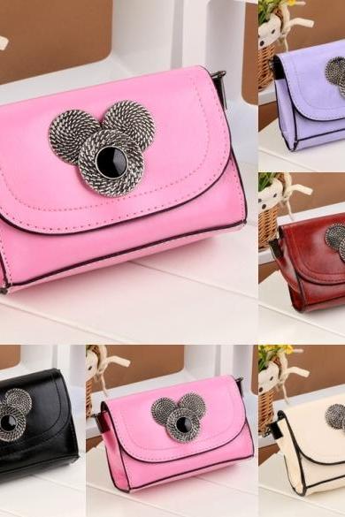 New Women Fashion Synthetic Leather Chain Shoulder Bag Handbags Casual Cross Bags