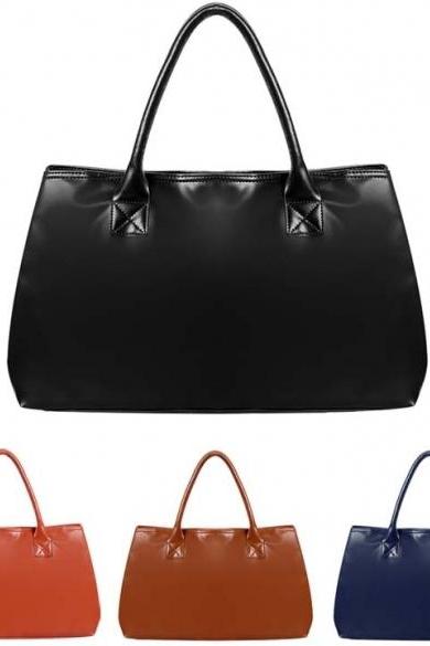 New Women Handbag Faux Leather Ladies Shoulder Tote Cross Body Bag Large Satchel