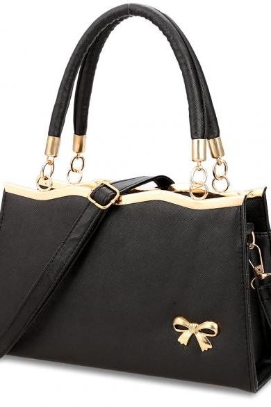 New Women Synthetic Leather Handbag Messenger Satchel Tote Shoulder Bag