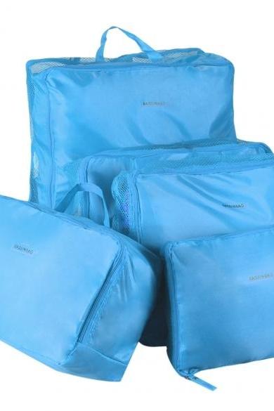 Practical 5 Sizes Travel Luggage Bag Set Packing Organization Bag Kit