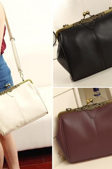 Women Retro Vintage Ladies Shoulder Purse Handbag Totes Bag Messenger Bag