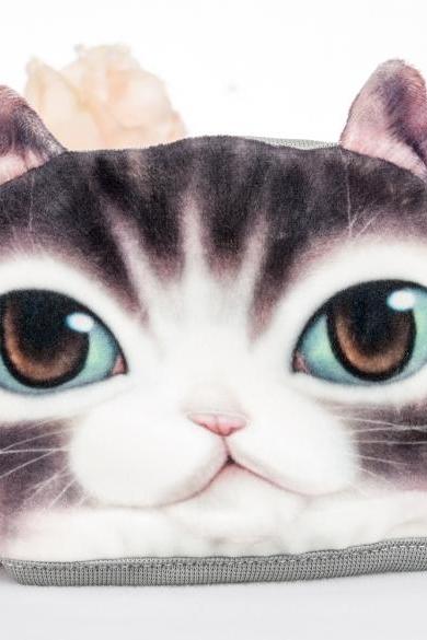 Unique Style New Fashion Casual Sport Outdoor 3D Pet Cat Cartoon Pattern Anti-Dust Cute Face Mask