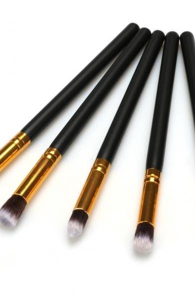 5PCS Professional Makeup Brush Set Cosmetic Brushes Eye And Face Makeup Brush Tool