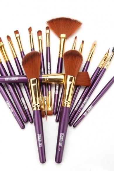 New Makeup 19pcs Brushes Set Powder Foundation Eyeshadow Eyeliner