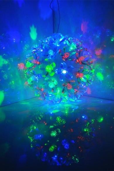 50 Led Ball-flower Fairy Light Festival Party Wedding Decoration
