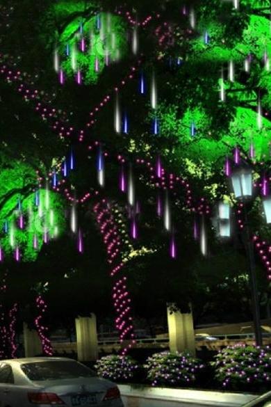 20CM Meteor Shower Rain Tubes LED Light For festival Wedding Garden Decoration