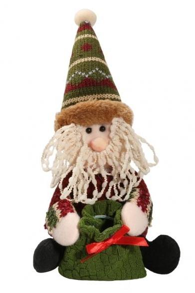 Personalised Embroidered Xmas Sack Gift Decoration Santa Snowman Reindeer