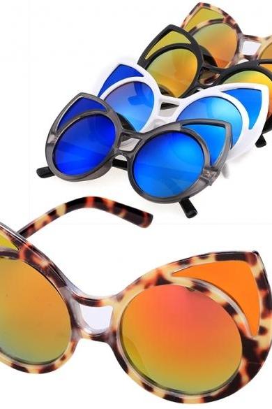 Sunglasses Eyewear Polarizing Fashion Casual Mirror Type Sunglass