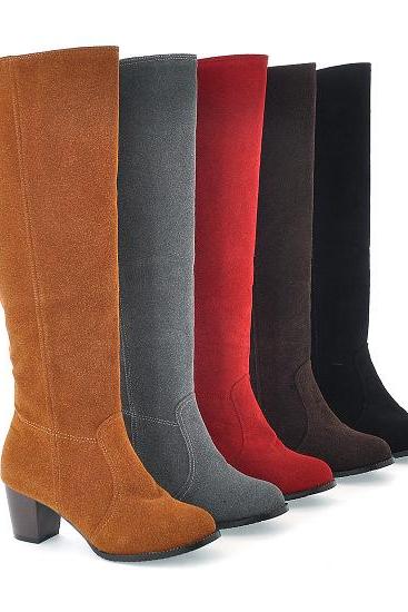 pastel knee high boots