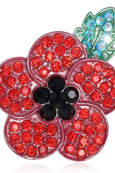 In May the new plum blossom type clothing Brooch
