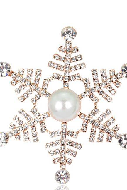 Fashion accessories exquisite pearl brooch