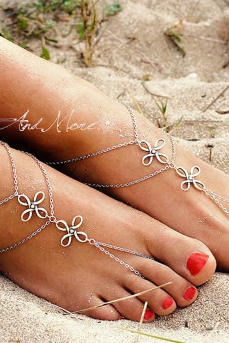 Chinese Knot Multilayer Anklet